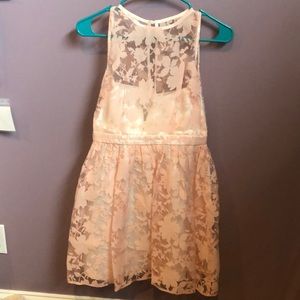 Pink Minuet short semi formal dress